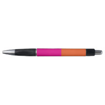 Farbblock Rosa und orange