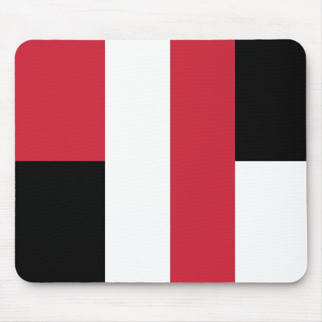 Farbblock - RWB Mousepad (Vorne)