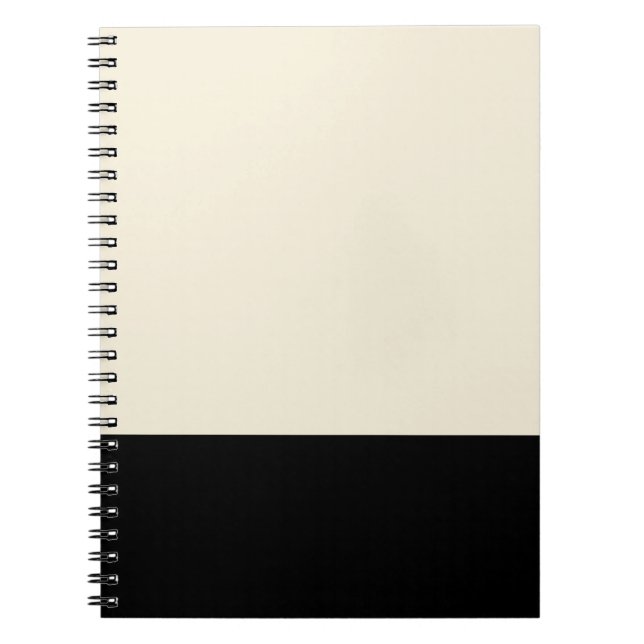 Farbblock-SpiralNotebook Notizblock (Vorderseite)