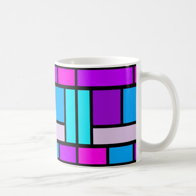 Farbblock-Tasse 01 Kaffeetasse (Rechts)