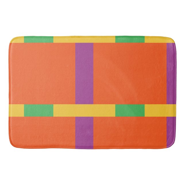 Farbblöcke Badematte (Vorderseite)