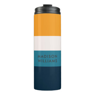 FarbblockTherme für das Skript Monogramm Thermosbecher