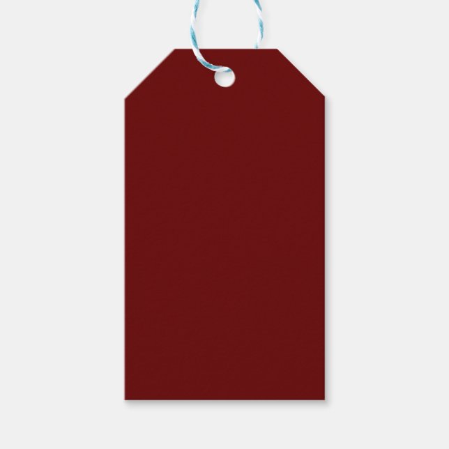 Farbblut Geschenkanhänger (Vorderseite)