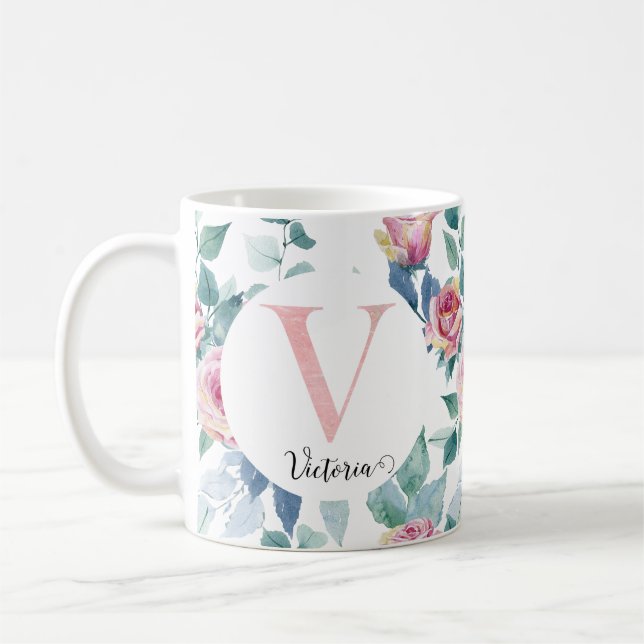 Farbbrief V Kaffeetasse (Links)