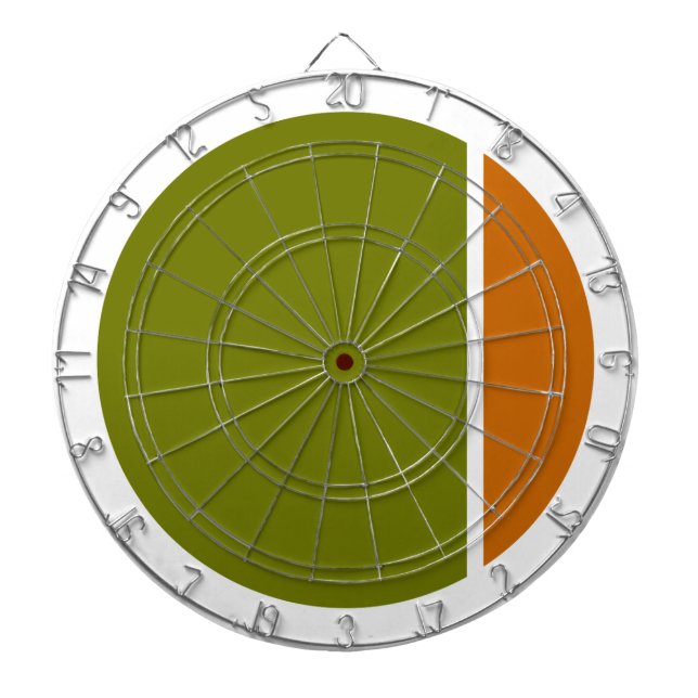 Farbbruchkreise Dartscheibe (vorne)