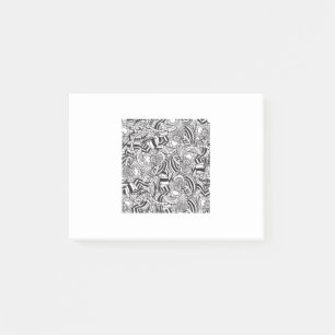 Farbbuch für Erwachsene Post-it Klebezettel