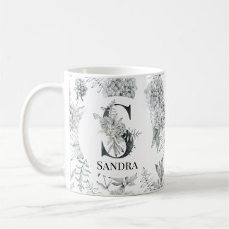 Farbbuchstabe S Kaffeetasse