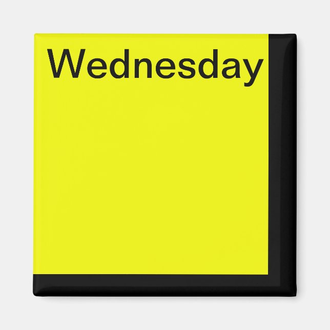 Farbcode-Tag des Magnet-Kalender-Visuell-Tools der Magnet (Vorne)
