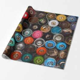 Farbdosen, Graffiti-Kunst, Geschenkpapier