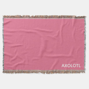 Farbe Axolotl pink Decke