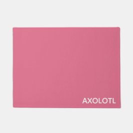 Farbe Axolotl pink Fußmatte