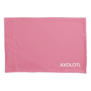 Farbe Axolotl pink Kissenbezug