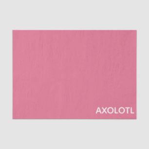 Farbe Axolotl pink Seidenpapier