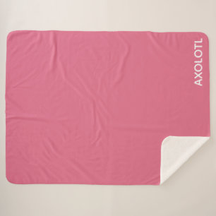 Farbe Axolotl pink Sherpadecke