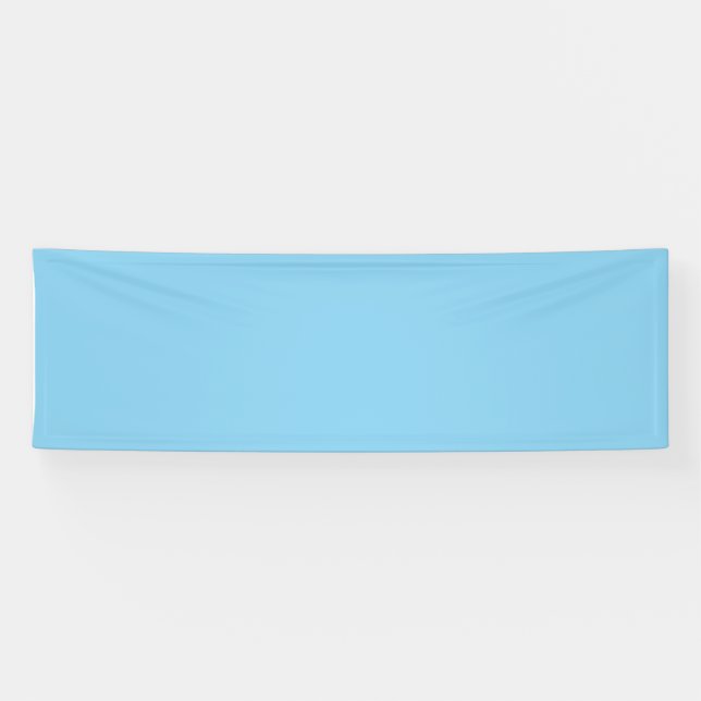 Farbe Babyblau Banner (Horizontal)