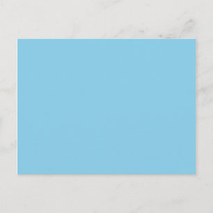 Farbe Blau Postkarte