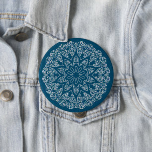 Färbe Dein eigenes MANDALA - DIY Malbuch 1a Button