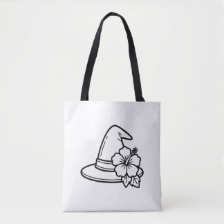 Färbe Deinen eigenen Sommer-Hexenhut Tropische Blu Tasche