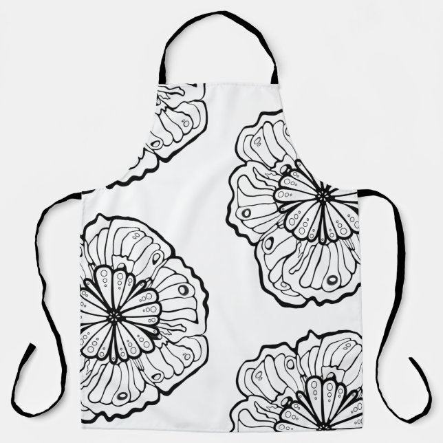 Farbe der Blume Ihrer Schürze (Vorderseite)