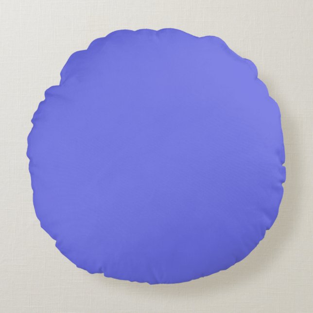 Farbe der fettfarbigen Randfarben Rundes Kissen (Vorderseite)