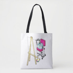Farbe der Fische ("Aquarell") - Tasche