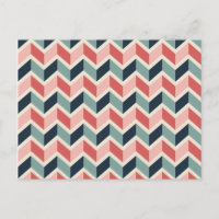 Farbe der geometrischen Muster der roten grünen Zi