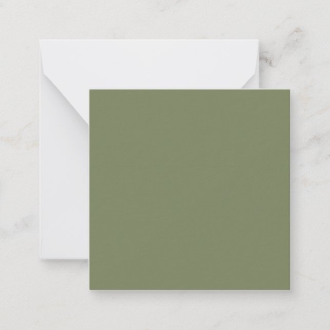 Farbe der grünen Folie Mitteilungskarte (Vorderseite)