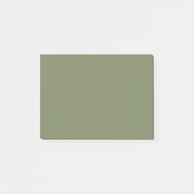Farbe der grünen Folie Post-it Klebezettel (Vorderseite)