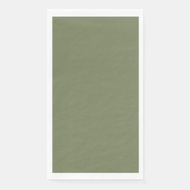 Farbe der grünen Folie Serviette (Vorderseite)