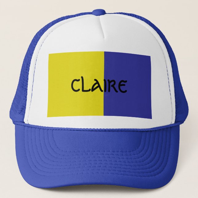 Farbe der Obergrenze für den Claire Peak Truckerkappe (Vorderseite)