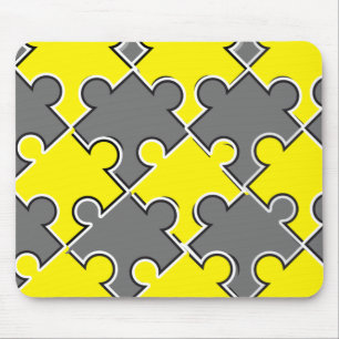 Farbe der Puzzleteile im Jahr 2021 Mousepad