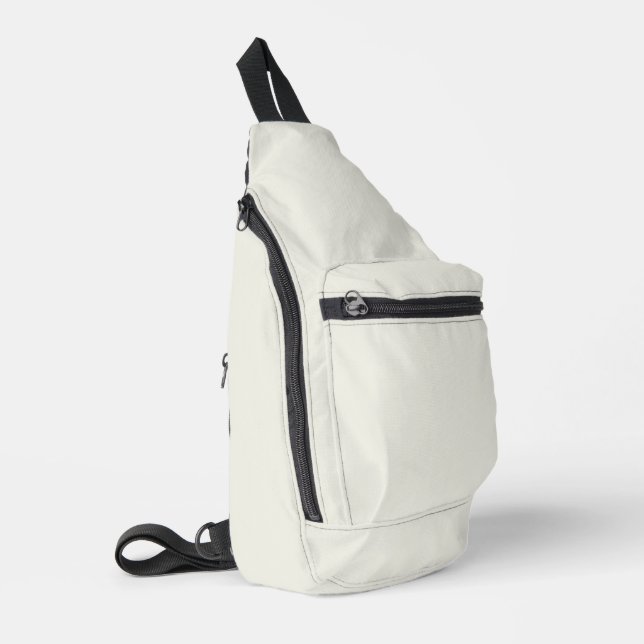 Farbe der weißen Taube Crossbody Bag (Linke Seite)