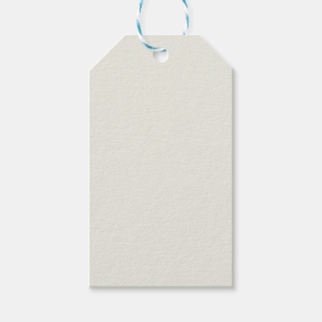 Farbe der weißen Taube Geschenkanhänger (Vorderseite)