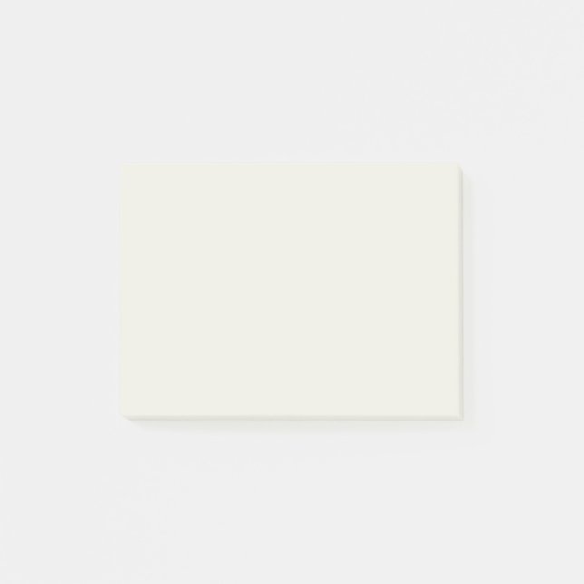 Farbe der weißen Taube Post-it Klebezettel (Vorderseite)