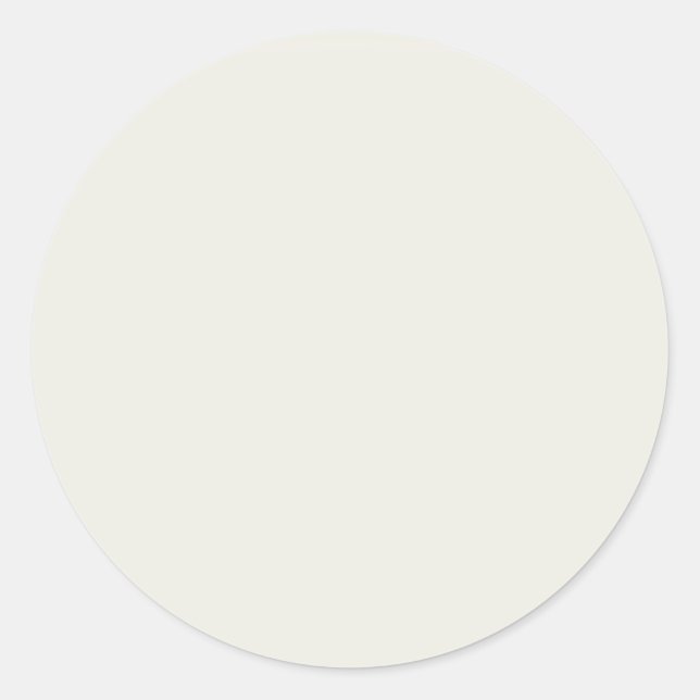 Farbe der weißen Taube Runder Aufkleber (Vorderseite)