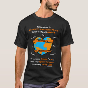 Farbe der Welt Orange...RSD/CRPS-T - Shirt
