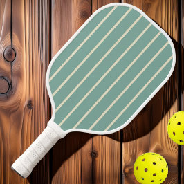 Farbe des Aquakulturriffs aus der Mitte des Jahrhu Pickleball Schläger
