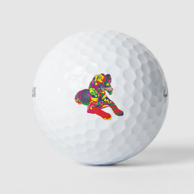 Farbe des Beagle Golfball (Vorderseite)