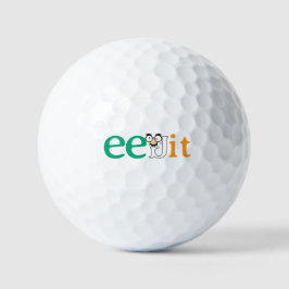 Farbe des benutzerdefinierten Texteffekts Irland Golfball