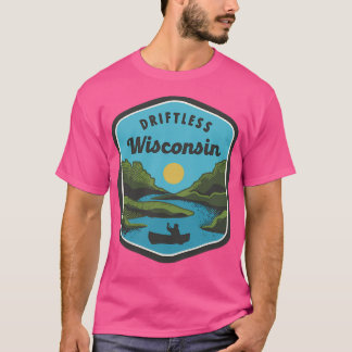 Farbe des driftlosen Wisconsin-Logos T-Shirt