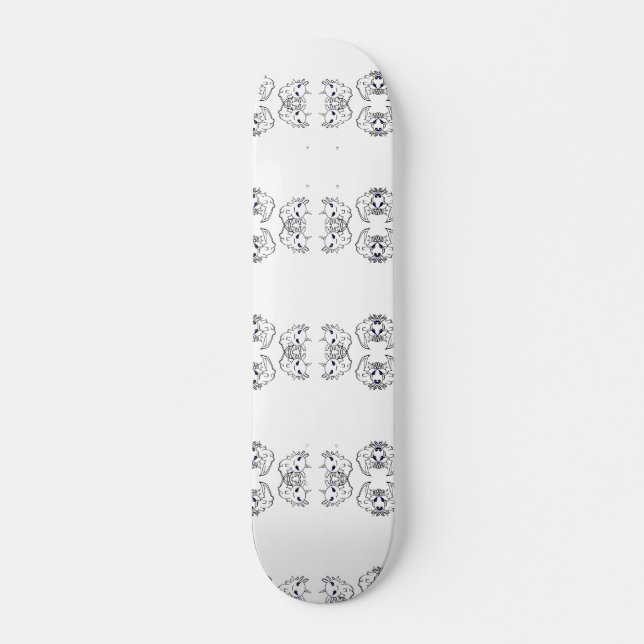 Farbe des eigenen Dragsalotlcors Skateboard (Vorne)