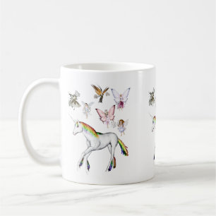Farbe des Einhorns Kaffeetasse