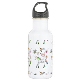 Farbe des Einhorns Trinkflasche