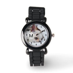 Farbe des Fotos Ihres Hundes Armbanduhr