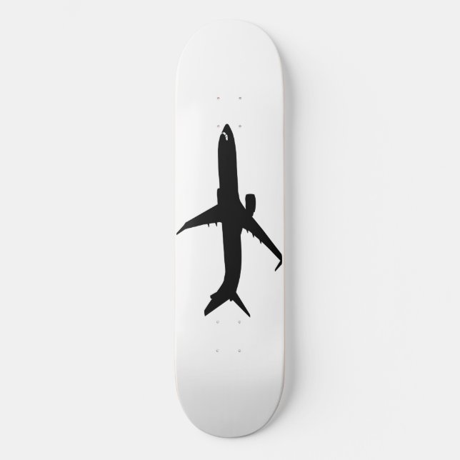 Farbe des Jetliner-Schwarzen Fluges für Flugzeuge Skateboard (Vorderseite)