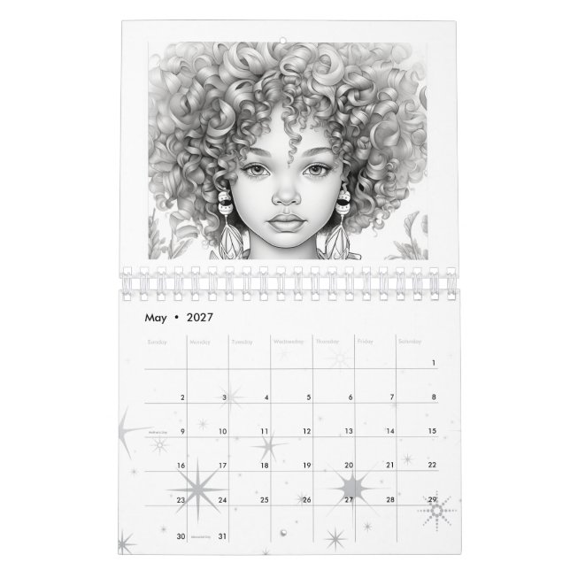 Farbe des Kalenders Kalender (Mai 2027)