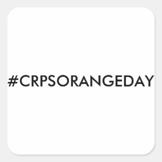 Farbe des Orange™ #CRPSORANGEDAY Sticker