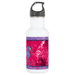 Farbe des Seepferds "Kinder in der Welt" Trinkflasche
