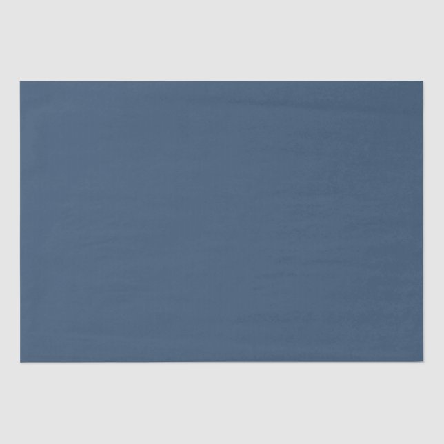 Farbe des Trends - Schweres blaues Gewebe Seidenpapier (Vorderseite)