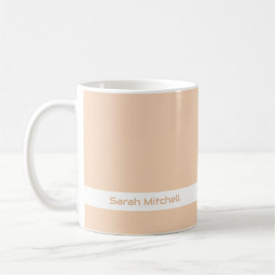 Farbe des Trends - Tasse mit dem Pinselstrich